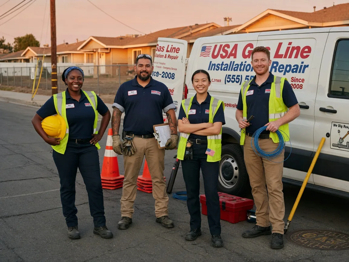 Gas Line Installation company in Arcata, CA